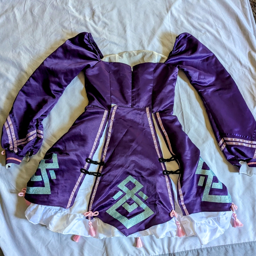 Purple and Green Kids Costume